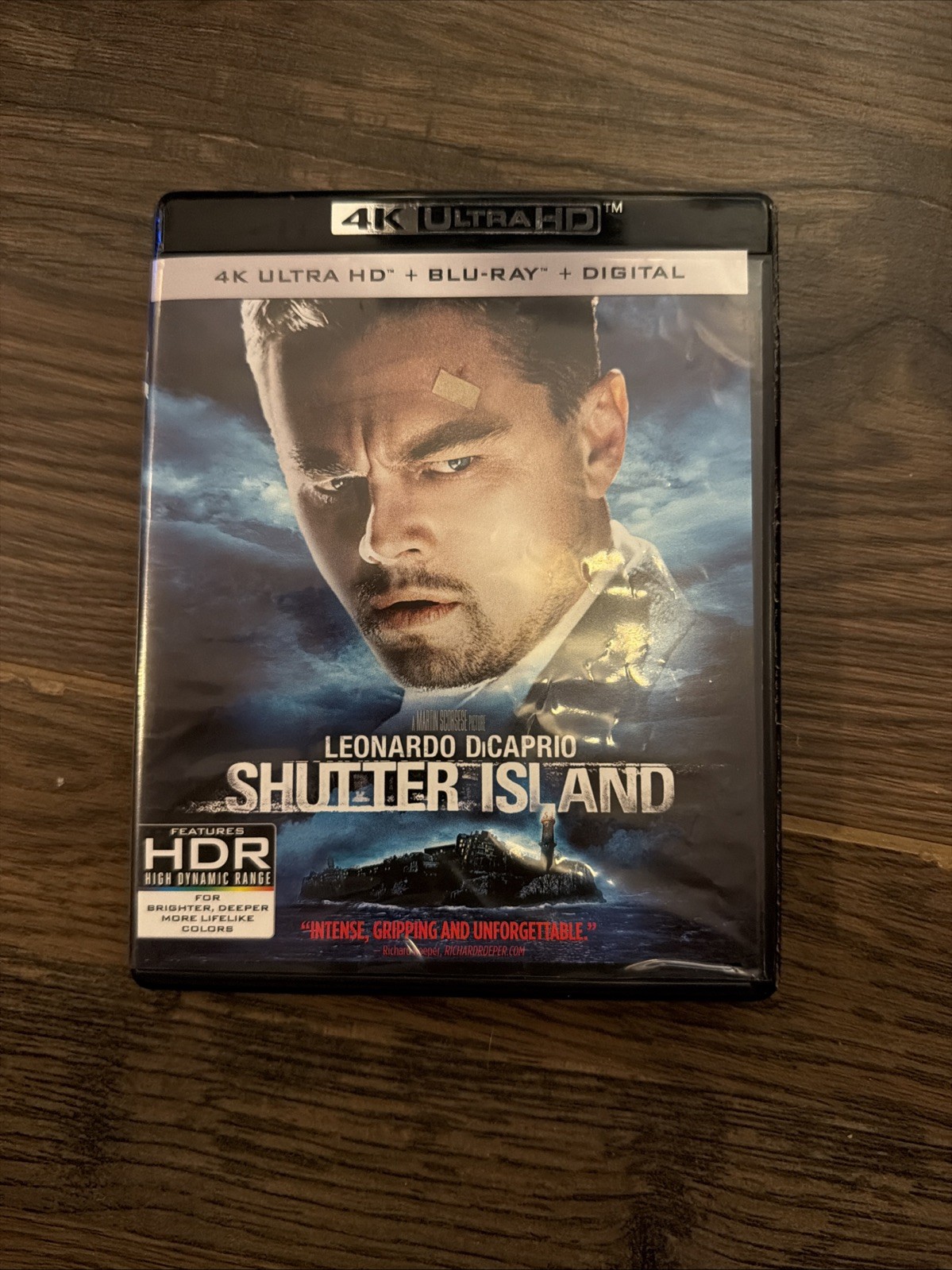 Shutter Island 4K (Ultra HD, 2010) Plus Blu-Ray