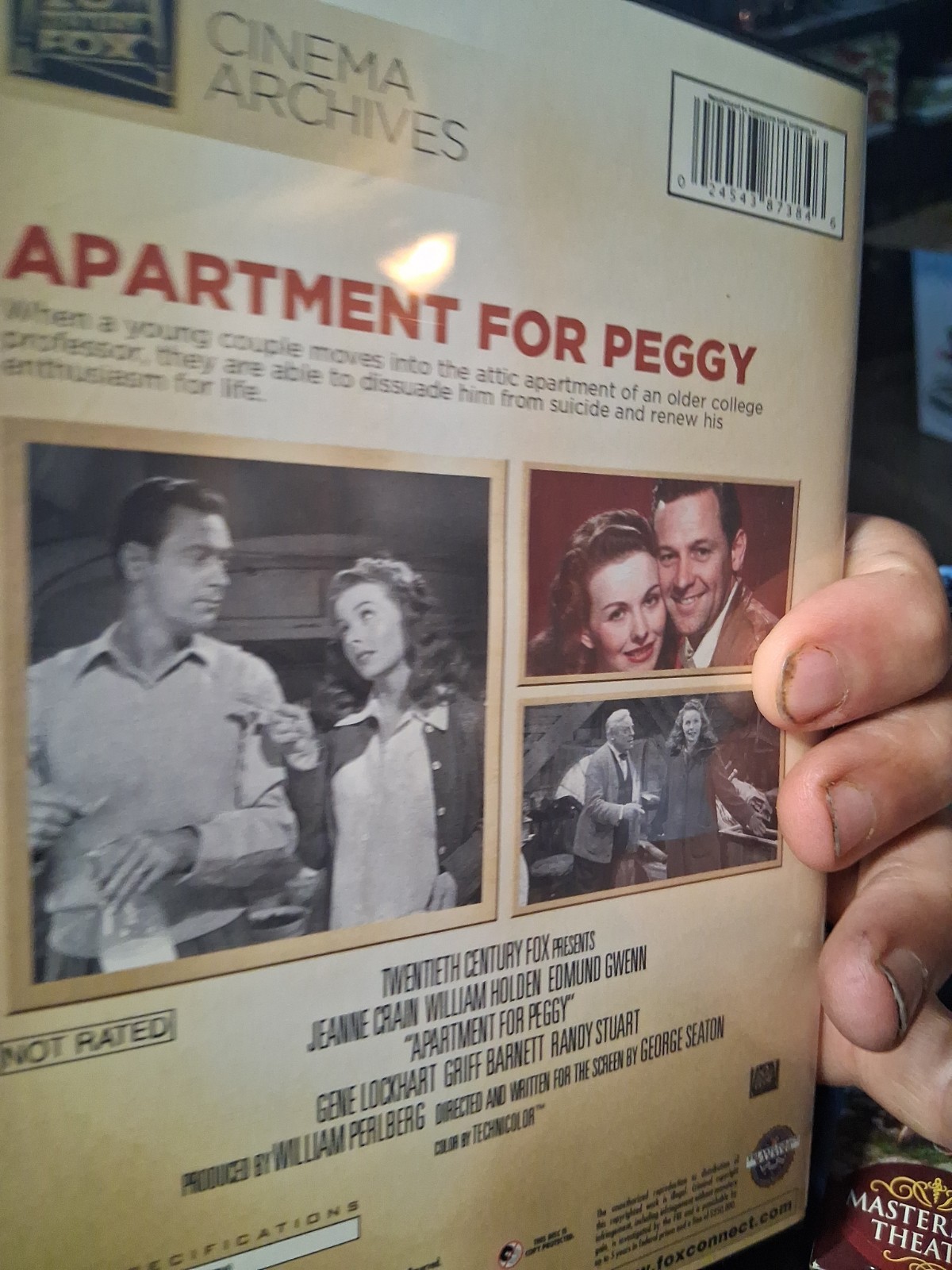 Apartment for Peggy (DVD, 1948)