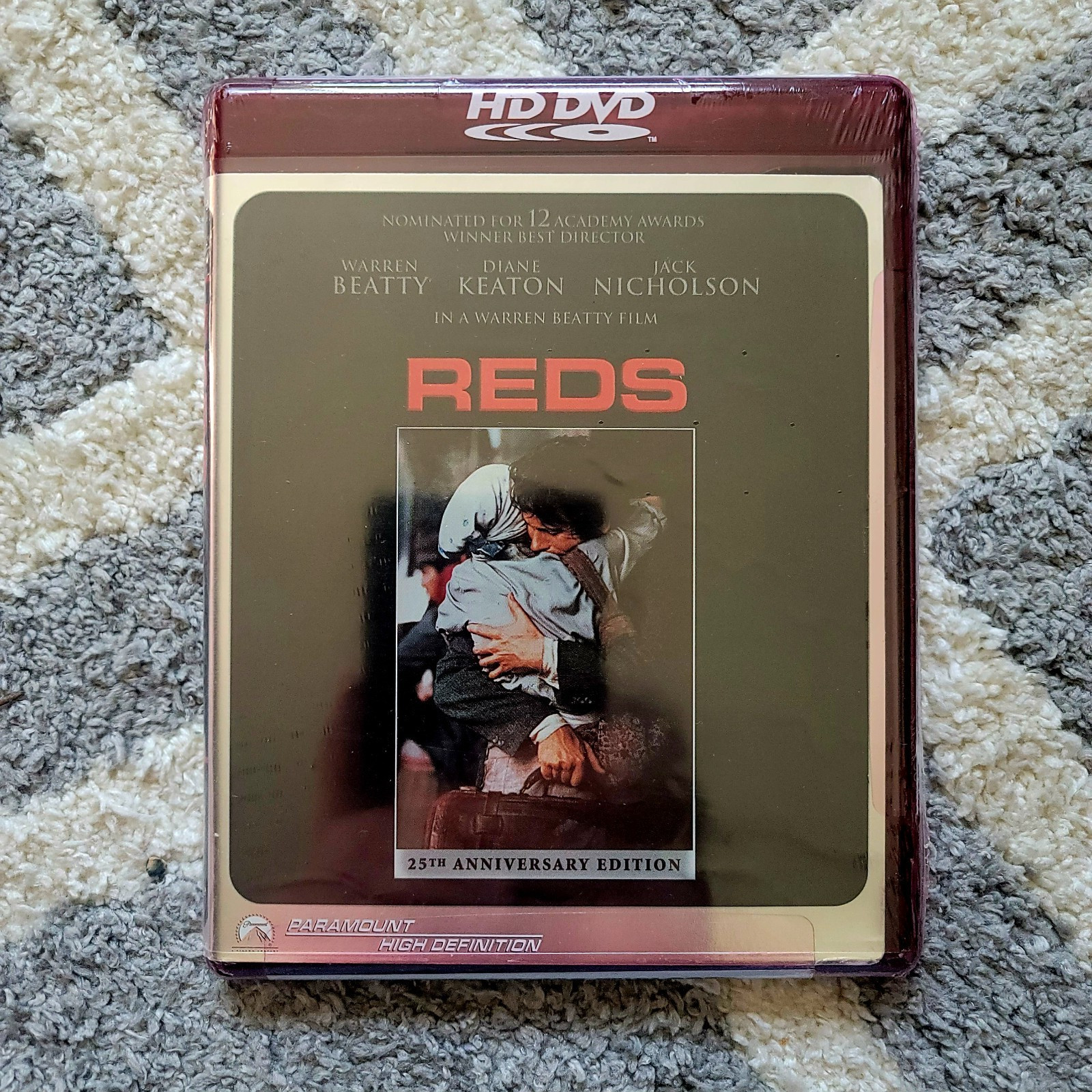 Reds (HD-DVD, 2006, 2-Disc Set, 25th Anniversary Edition) Jack Nicholson