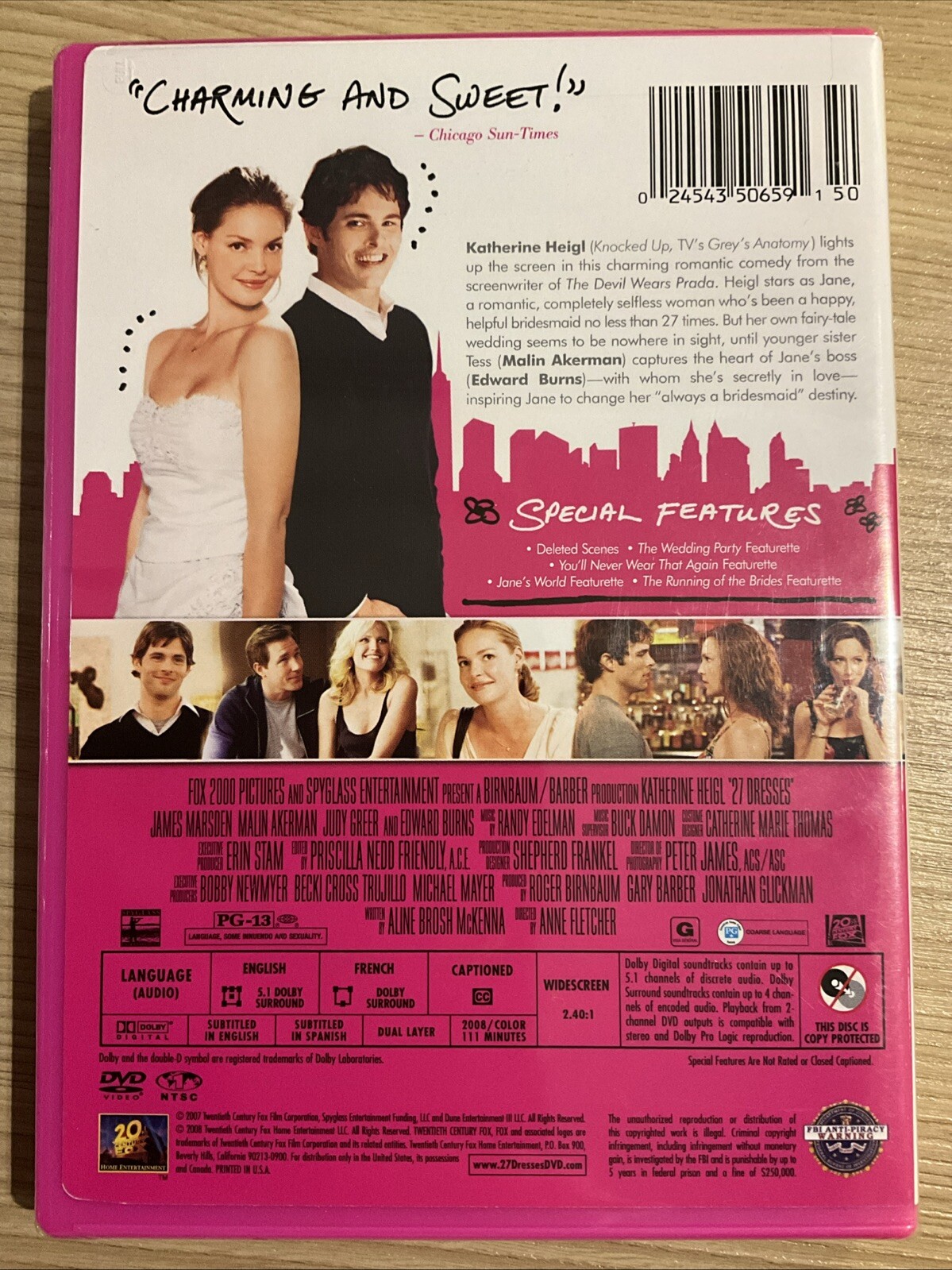 27 Dresses (DVD, 2008)