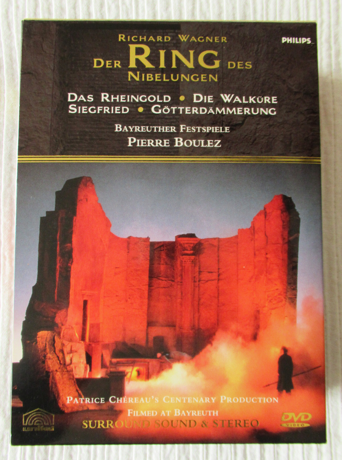 Der Ring Des Nibelungen Richard Wagner (7 DVD box set) Like New