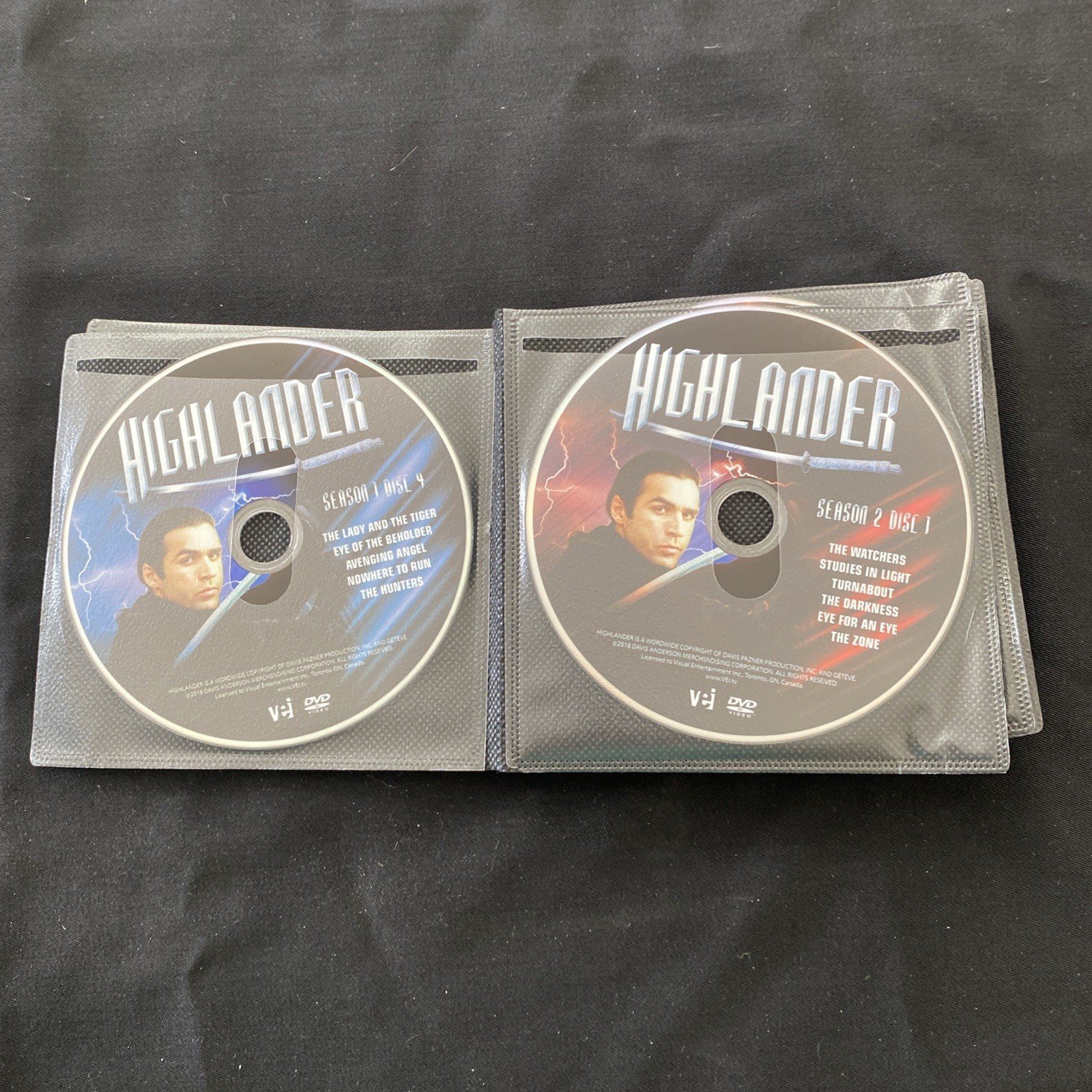 Highlander: The Complete Series All 6 Seasons 119 Episodes Bonus Features