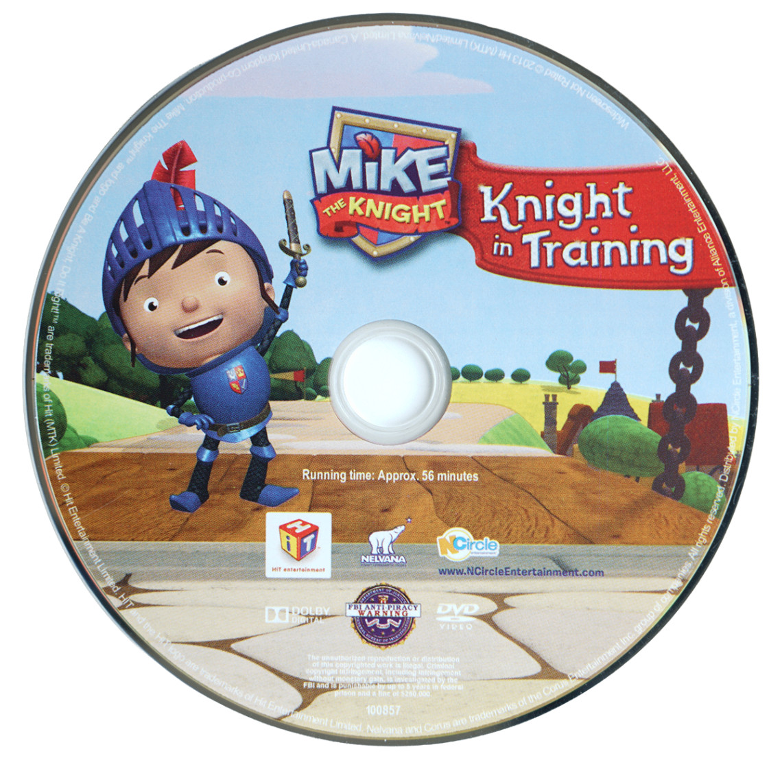 Mike the Knight Knight in Training DVD 2013 NCircle Entertainment Kids Show