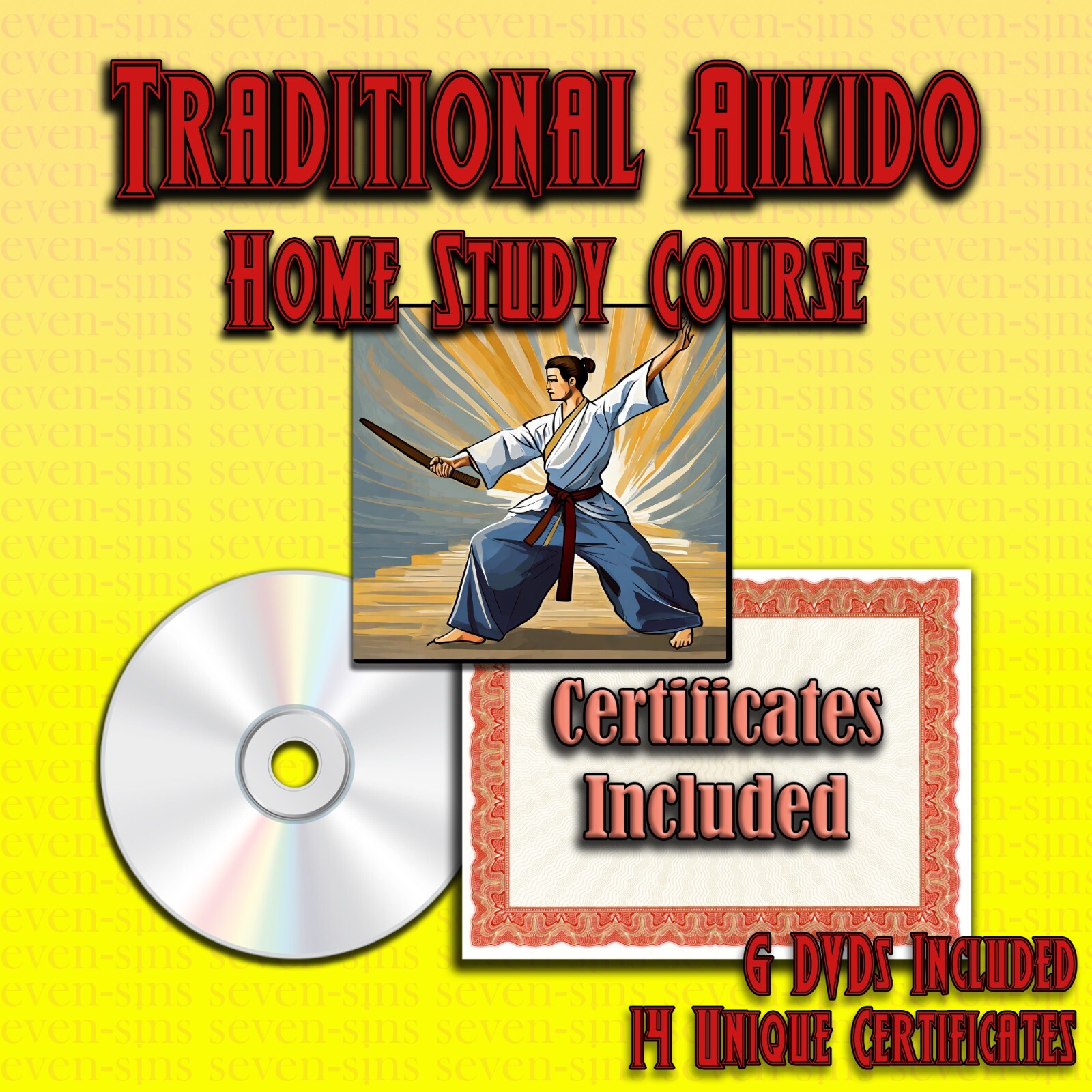 Home Study Course – Traditional Aikido (DVDs + Certificates)