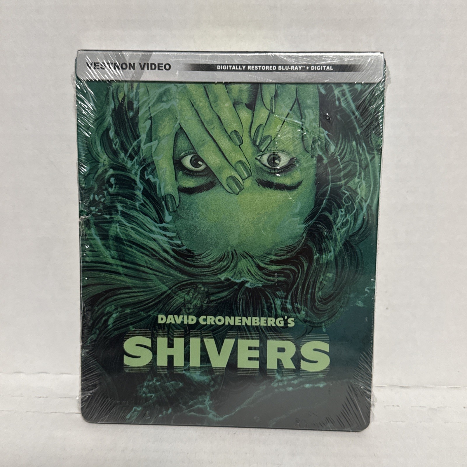 Shivers (Blu-ray/Digital, 1975) SEALED/MINT U.S. Exclusive Steelbook Cronenberg!