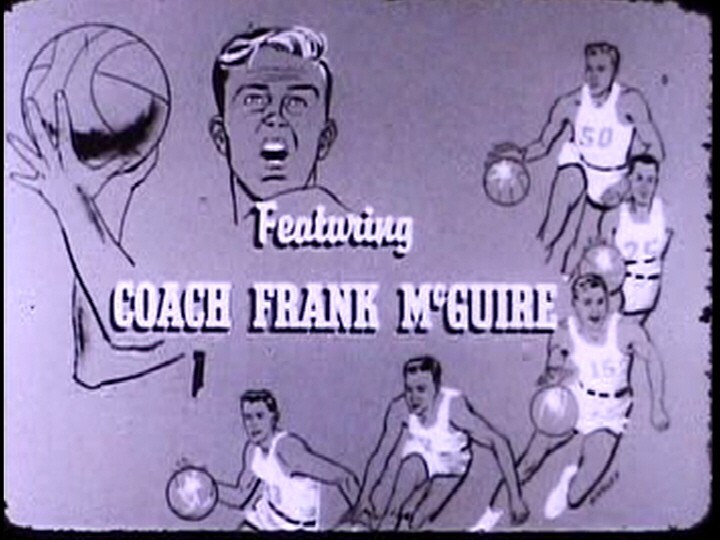 Basketball Instructional DVD Offense COACH FRANK McGUIRE UNC TAR HEELS Free Ship