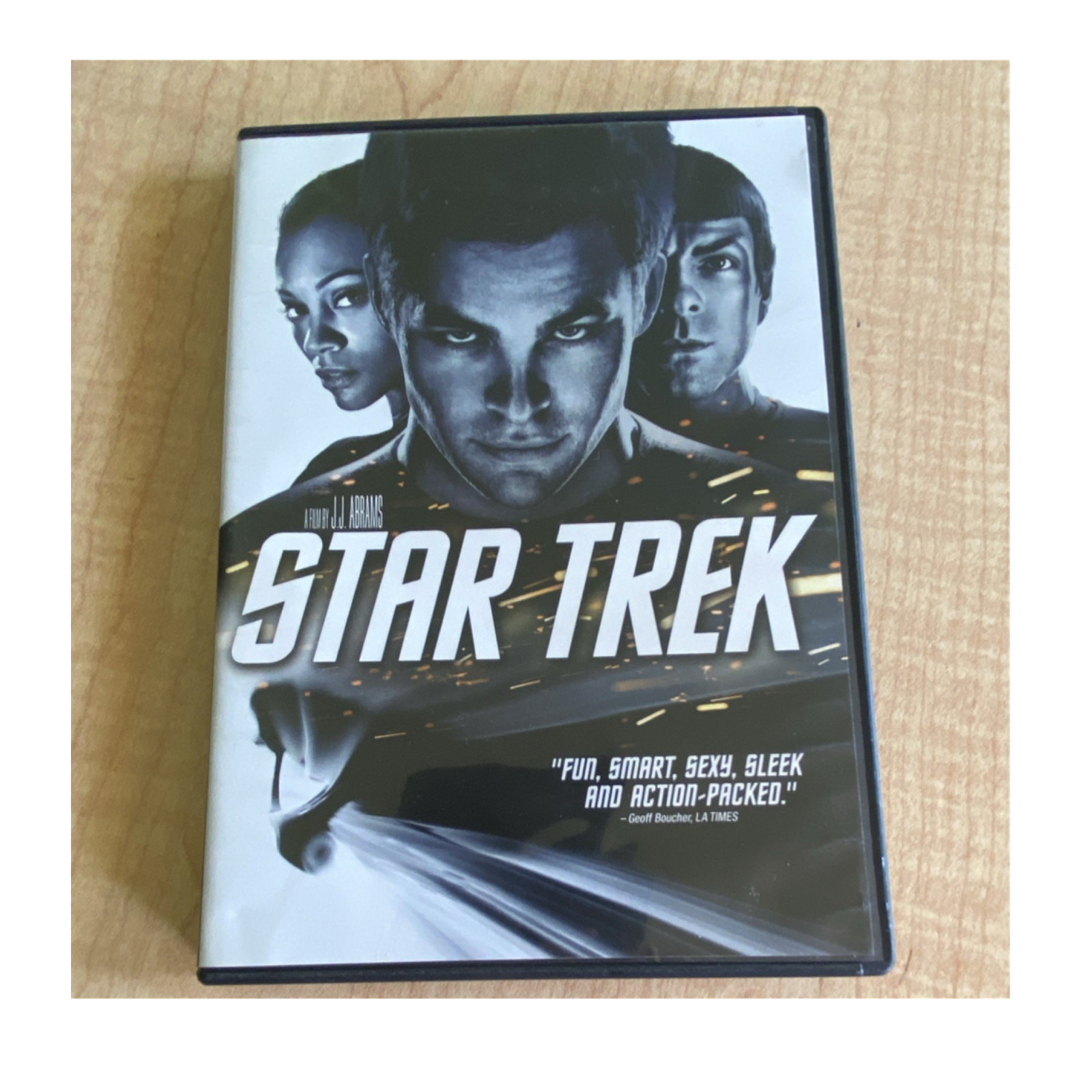 Paramount Star Trek DVD Tall Case J.J. Abrams PG-13 Star Trek Franchise