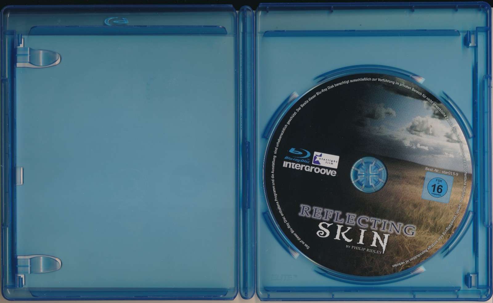 Reflecting Skin Region Free 16:9 Full HD Blu-ray English or German Audio Nice!
