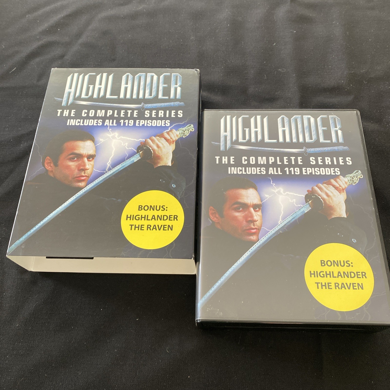 Highlander: The Complete Series All 6 Seasons 119 Episodes Bonus Features