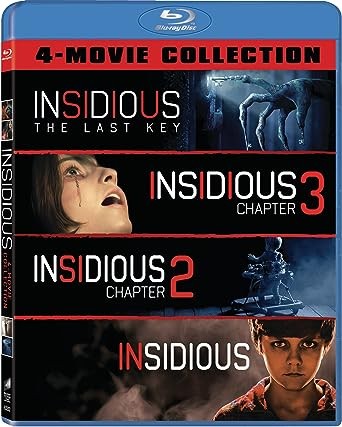 New Insidious 4 Pack: Chapter 1 2 3 / The Last Key (Multi-Feature) (Blu-ray)