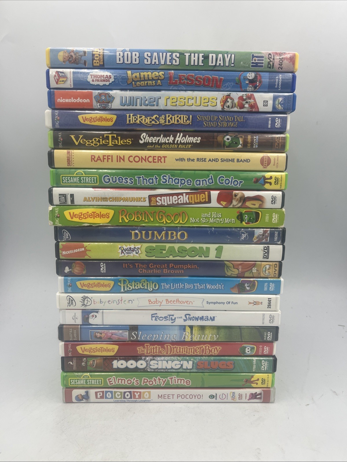 Young Kids Educational & Entertaining • Lot 20 DVDs • Good