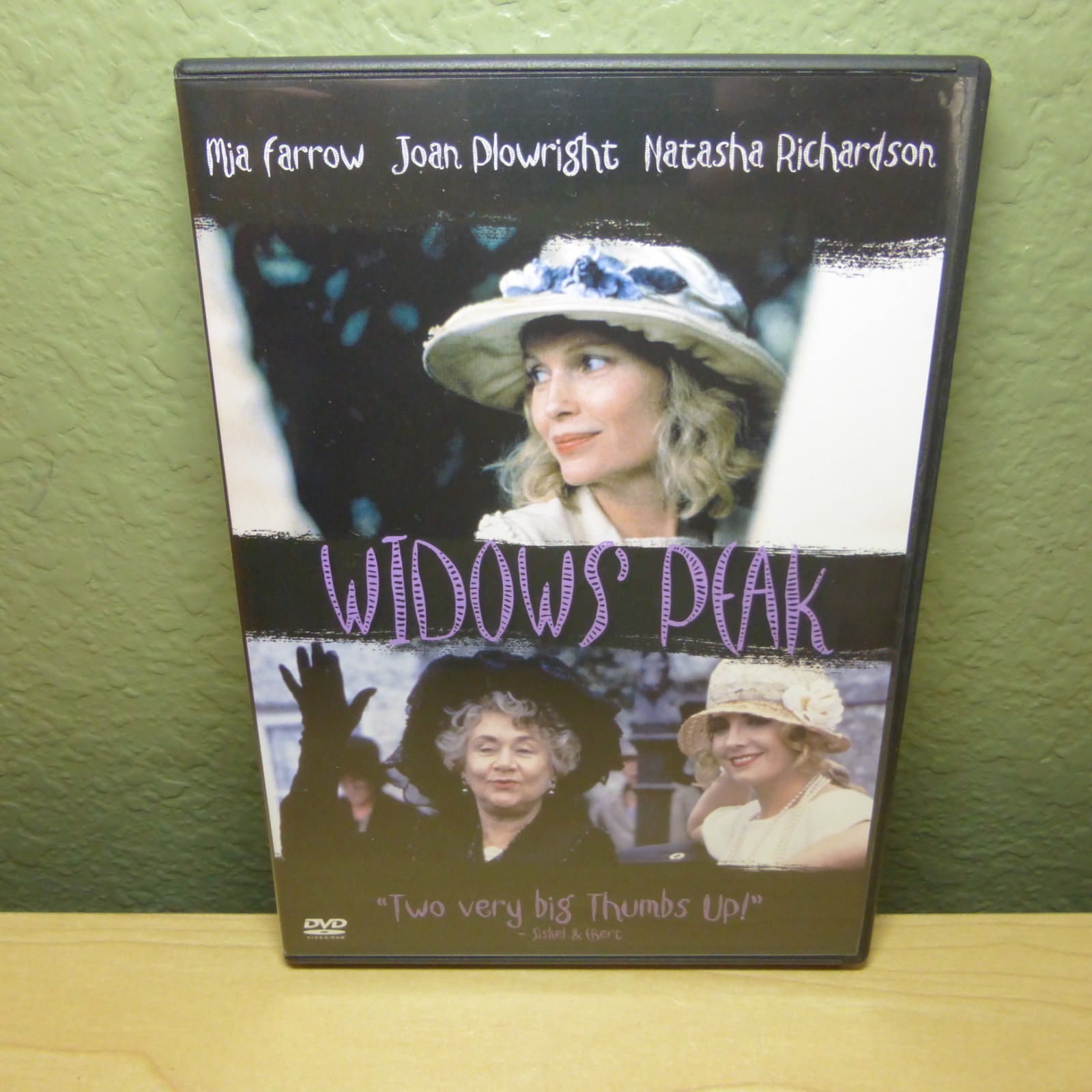 Widows Peak (DVD, 2005) Mia Farrow Joan Plowright Natasha Richardson