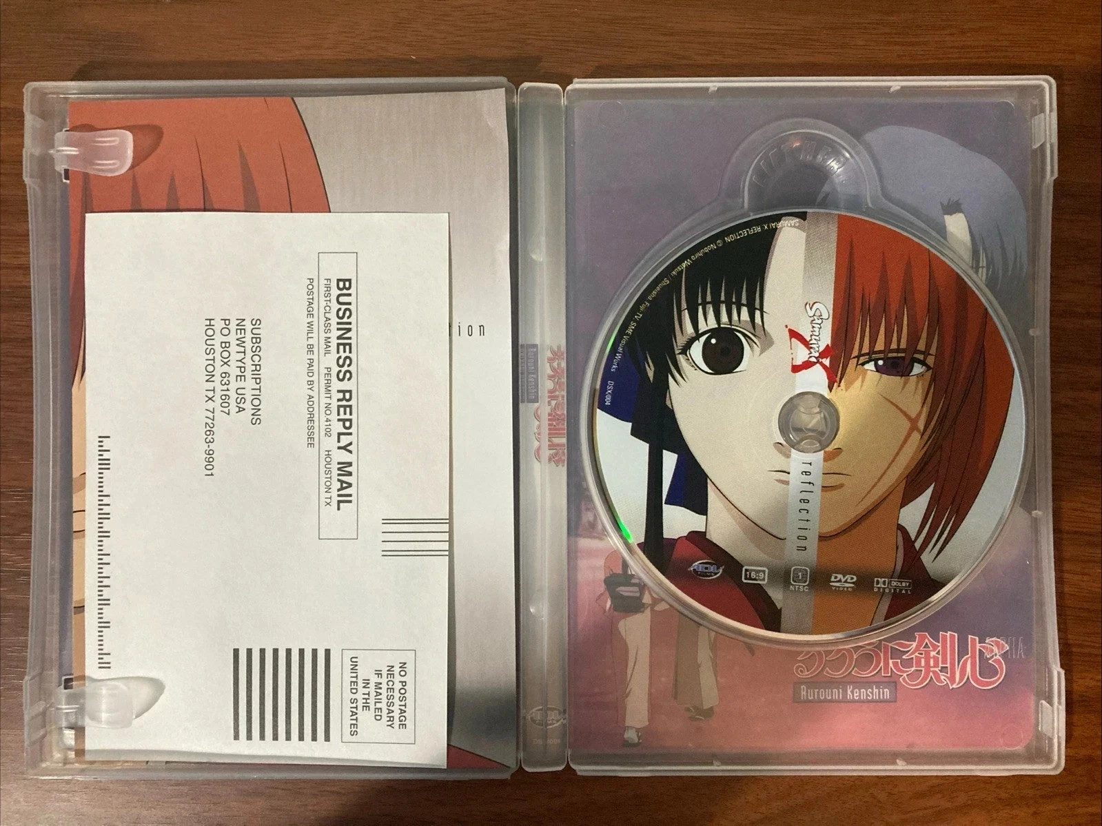 Samurai X: Reflection DVD Anime OVA Complete Tested Working