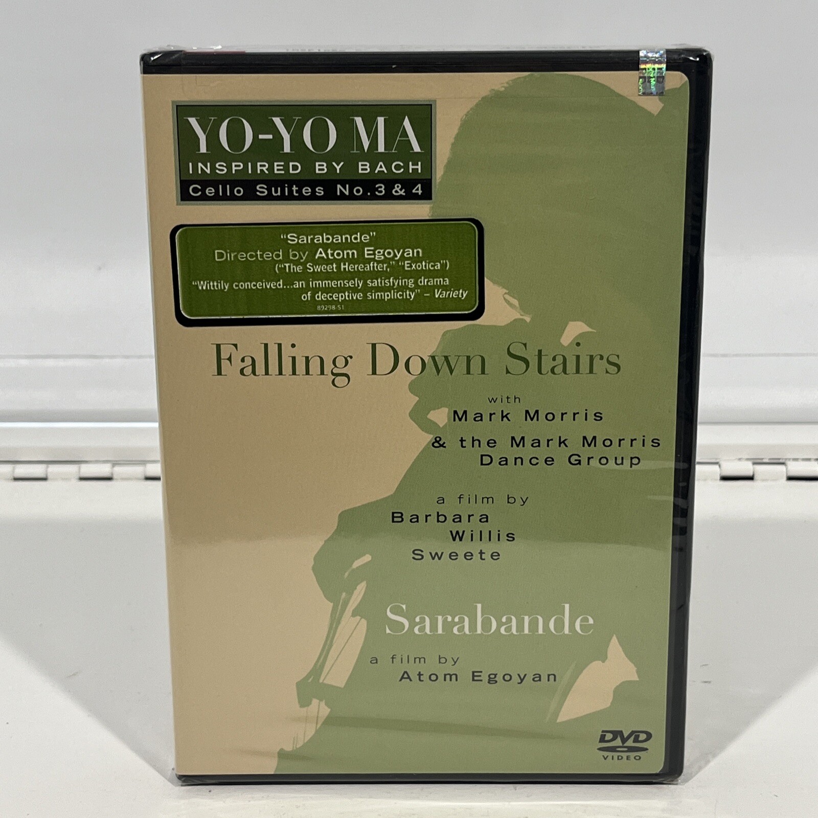 Yo-Yo Ma Inspired by Bach Vol. 2: DVD | New Sealed | Falling Down Stairs Suite 3