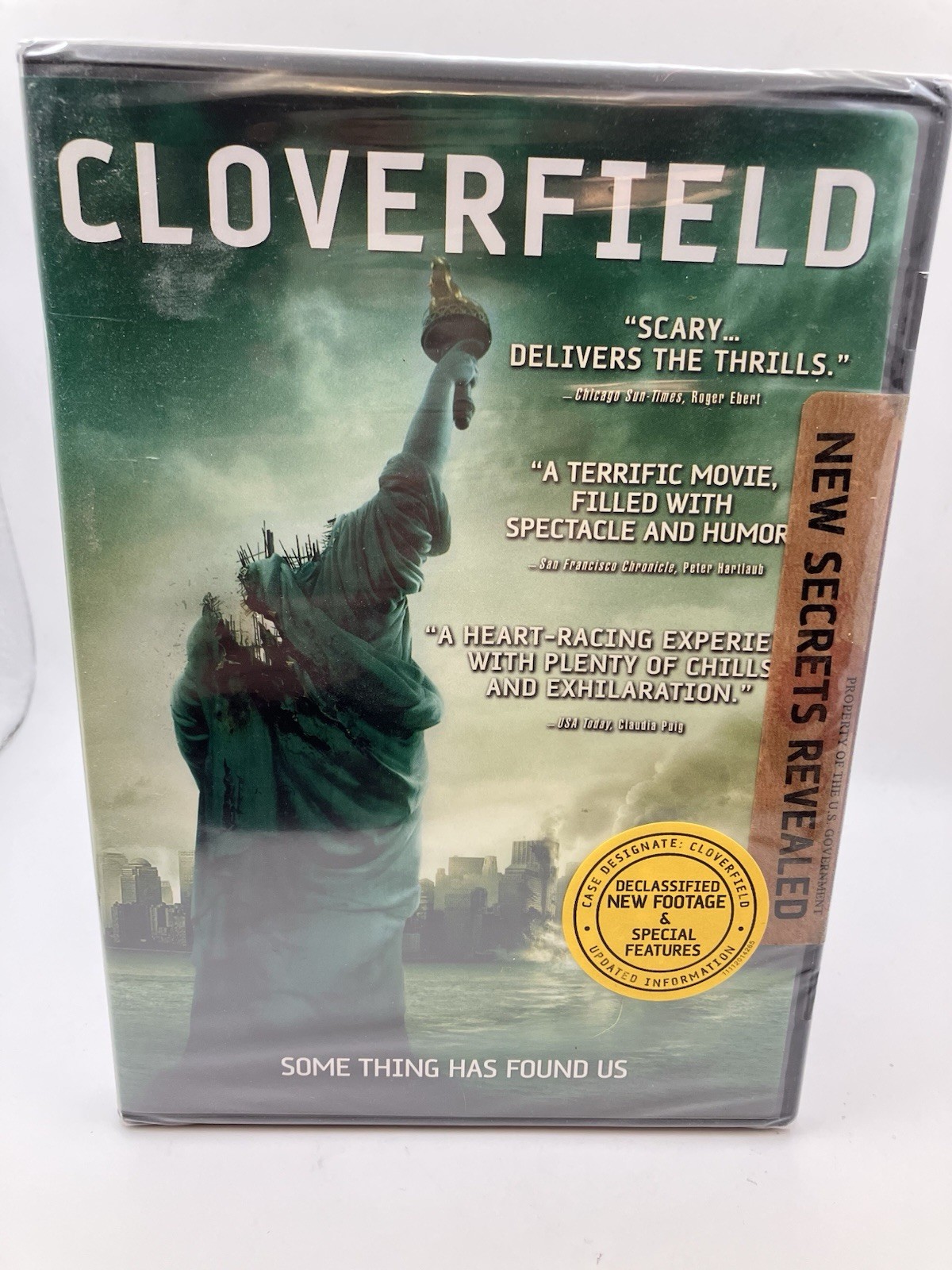 Cloverfield DVD New Sealed Widescreen J.J. Abrams Matt Reeves Monster