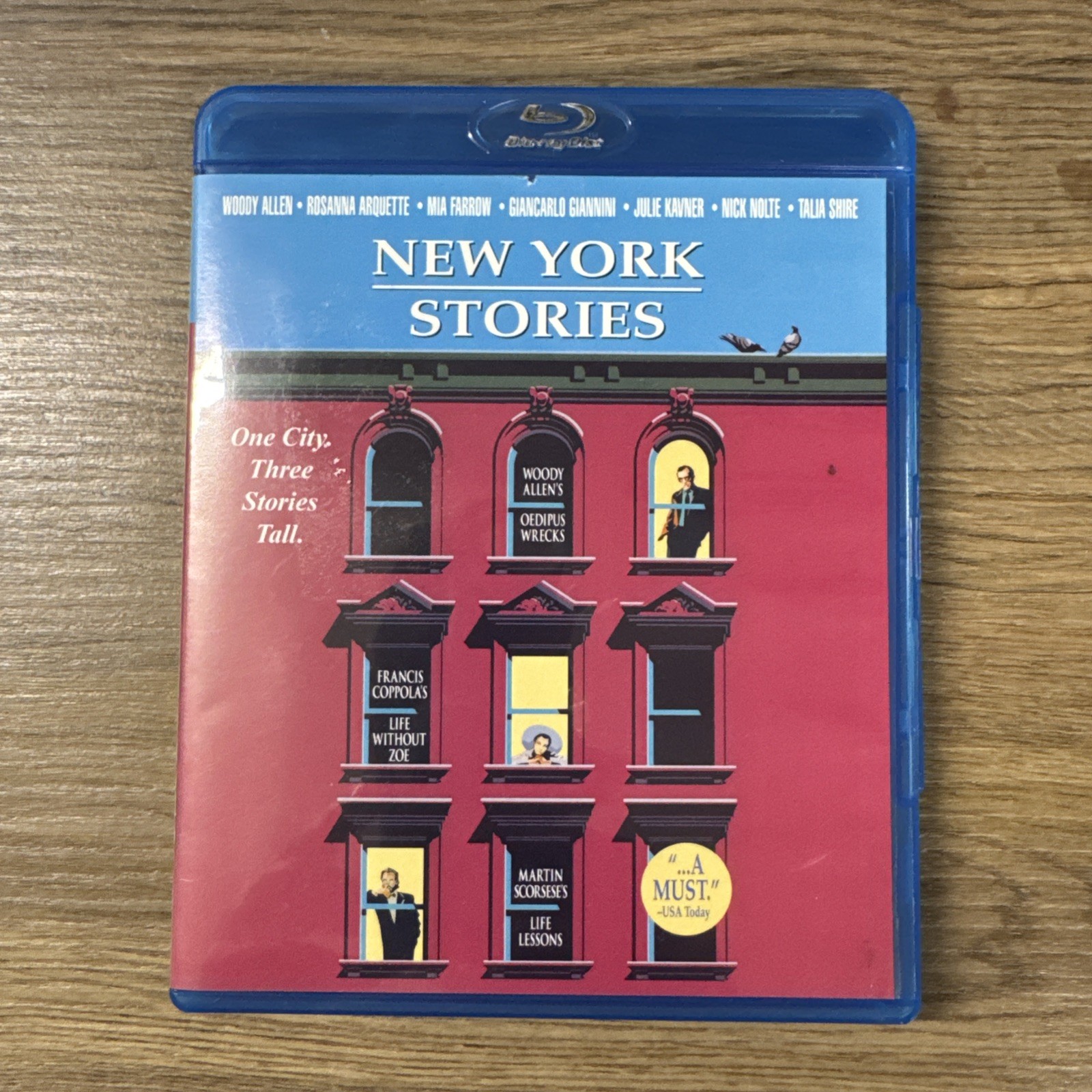New York Stories (Blu-ray, 2012) Woody Allen Martin Scorsese Francis Coppola