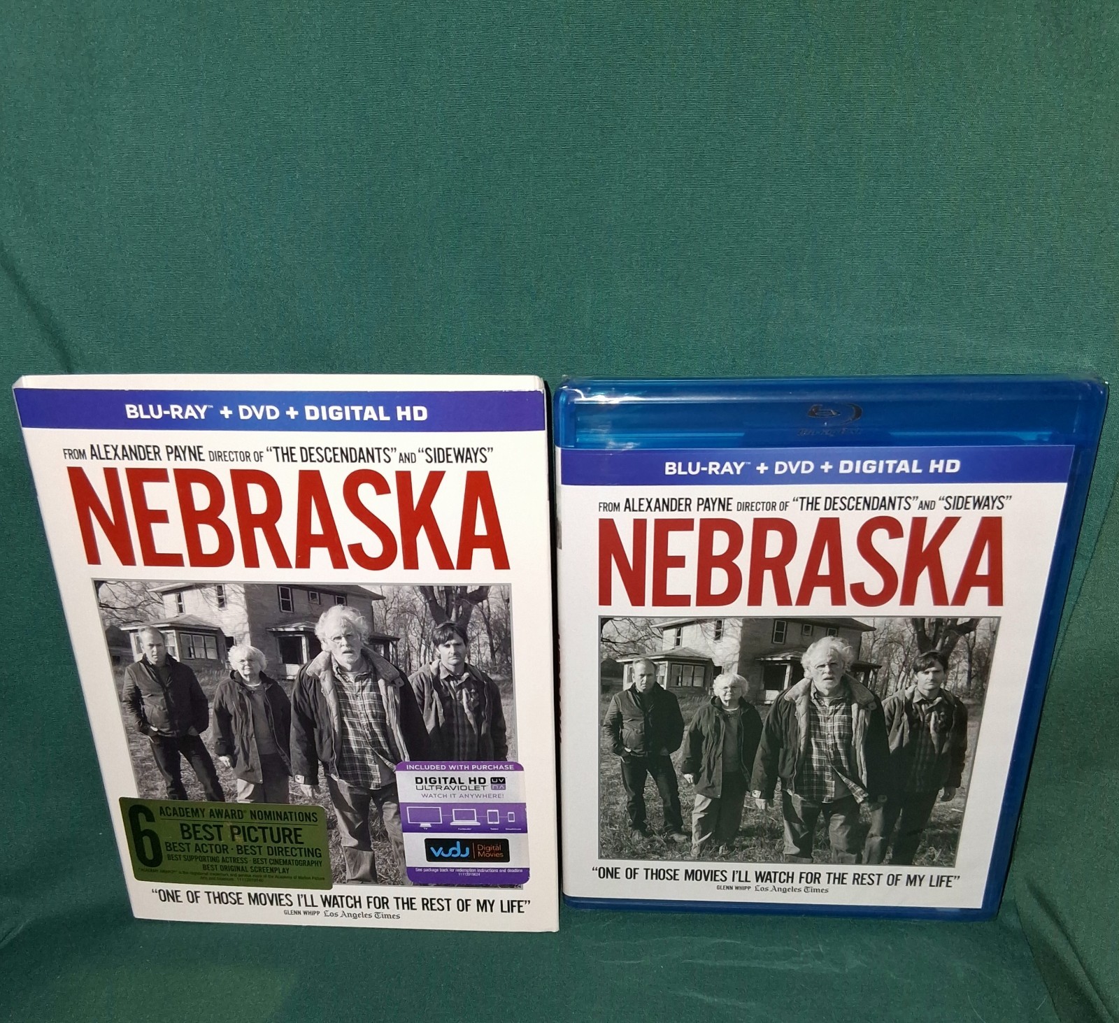 Alexander Payne/NEBRASKA:2013-BLU-RAY+DVD-WIDESCREEN-SLIPCOVER-BRAND NEW/SEALED