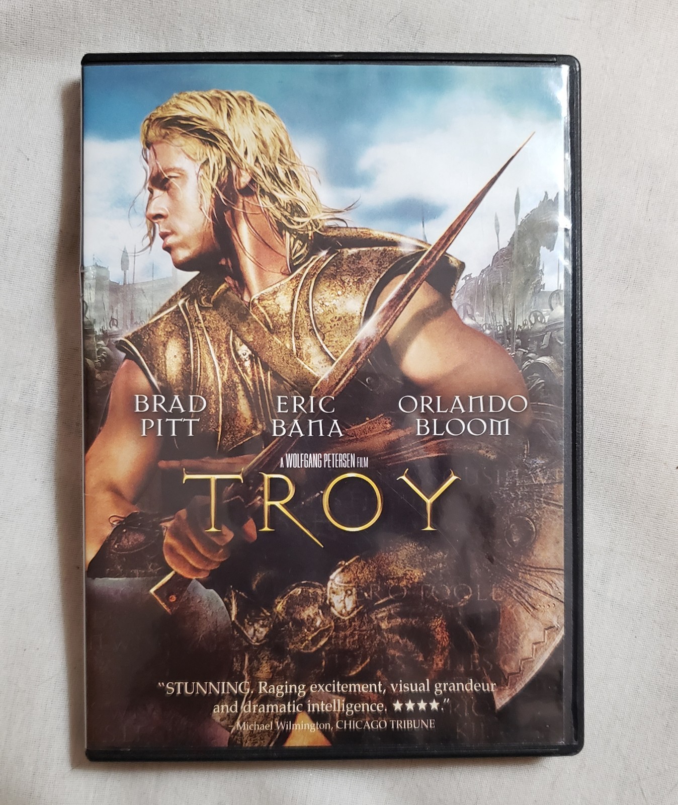 Troy (DVD, 2004) Brad Pitt R WB 162 Min Color Movie
