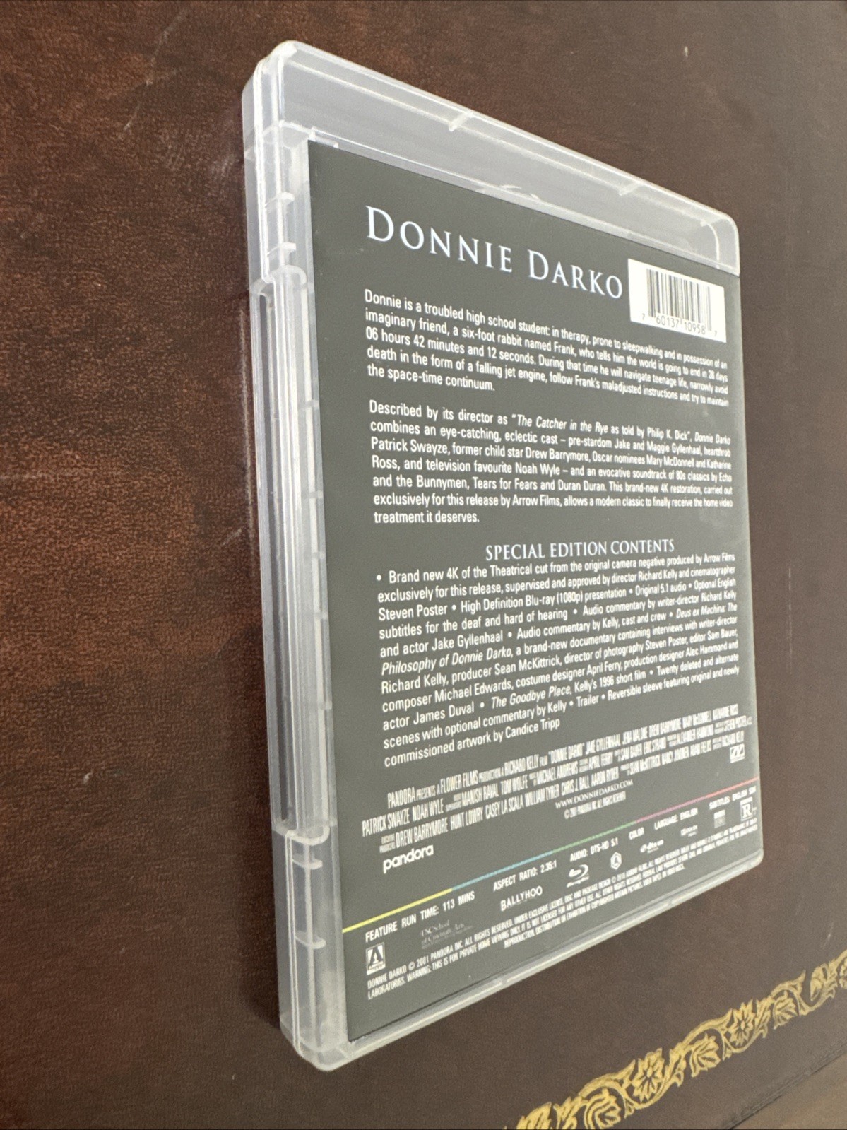 Donnie Darko [2001/2018] Blu-ray ARROW VIDEO SE Region A US LIKE NEW