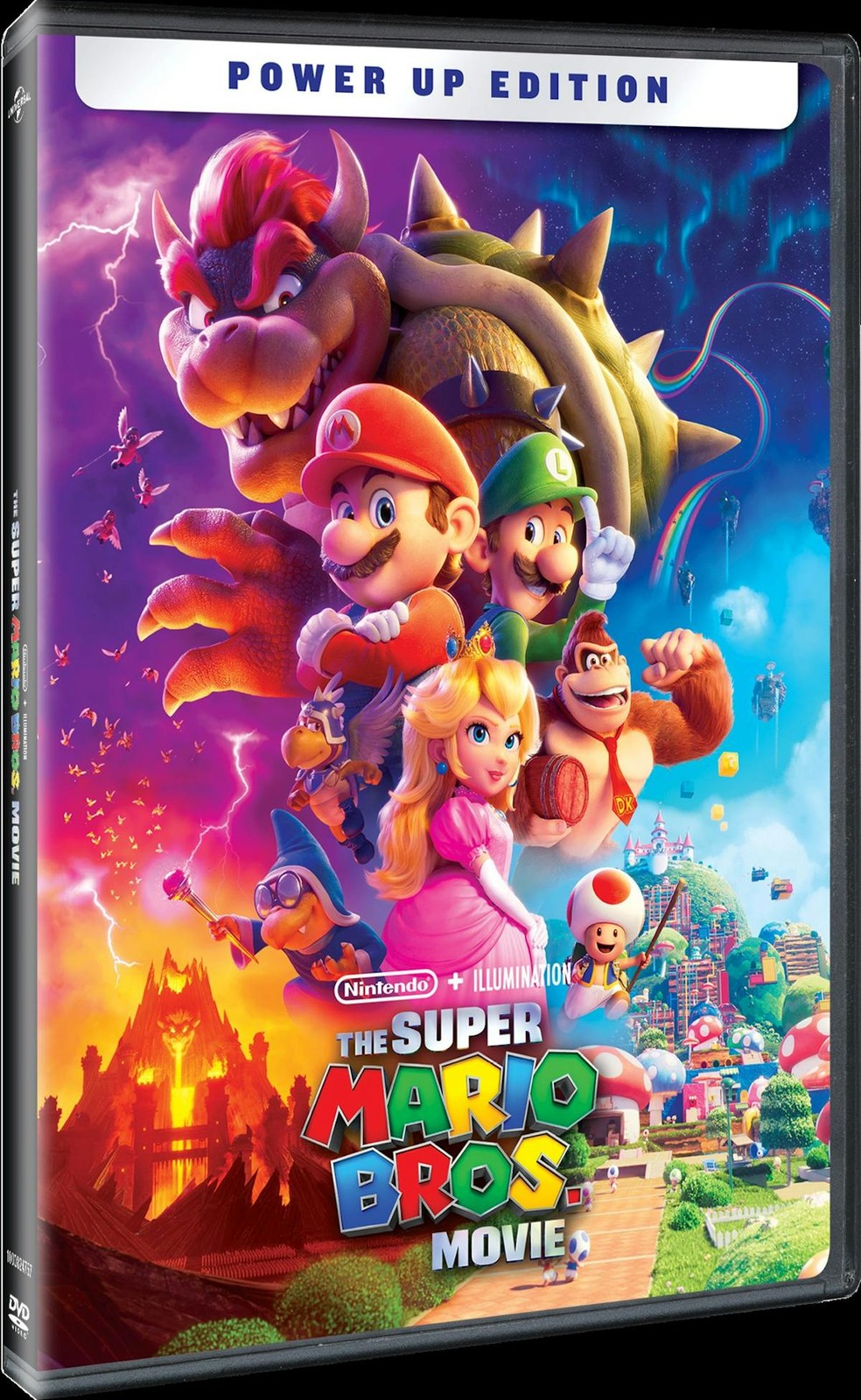 The Super Mario Bros. Movie DVD Chris Pratt NEW